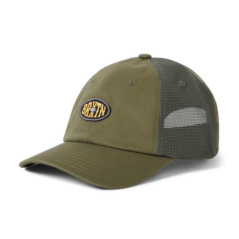 Brixton Largo Np Lp Snapback Hat - Olive/Olive