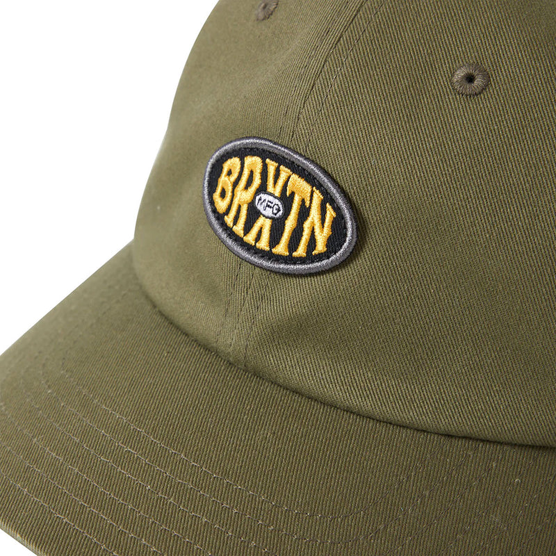 Brixton Largo Np Lp Snapback Hat - Olive/Olive