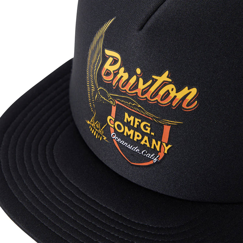 Brixton Highline Np Hp Trucker Hat - Black