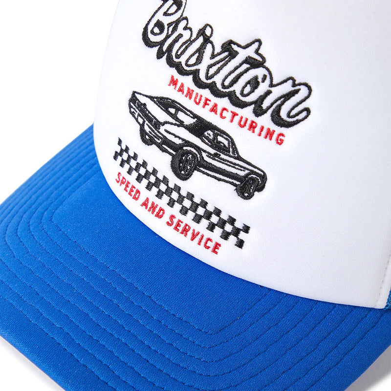 Brixton Speed And Service Np Hp Trucker Hat - Electric Blue