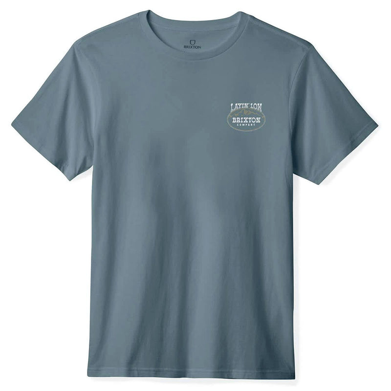 Brixton Layin' Low T-Shirt - Basalt