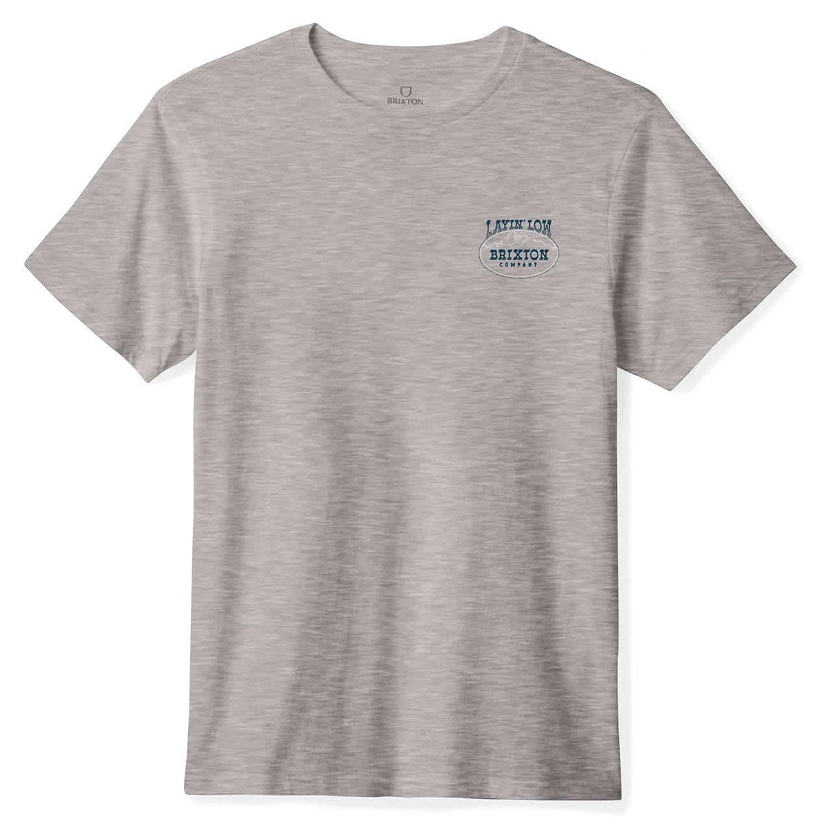 Brixton Layin' Low T-Shirt - Heather Grey image 2