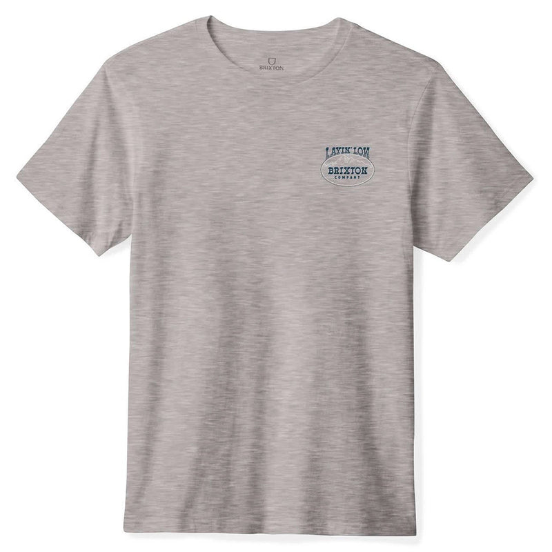 Brixton Layin' Low T-Shirt - Heather Grey