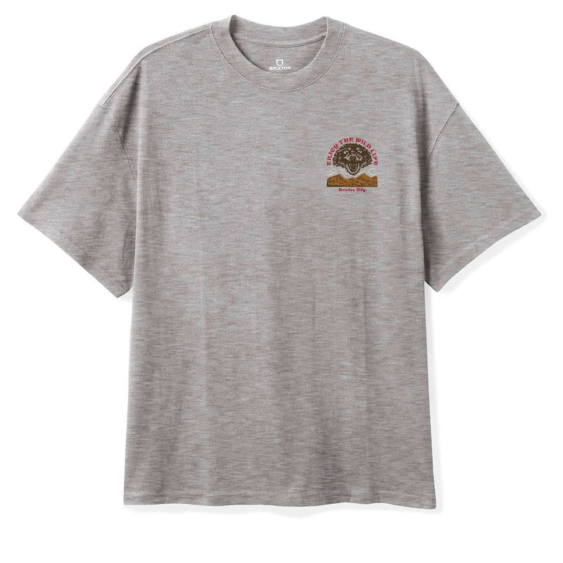 Brixton Mercy T-Shirt - Heather Grey