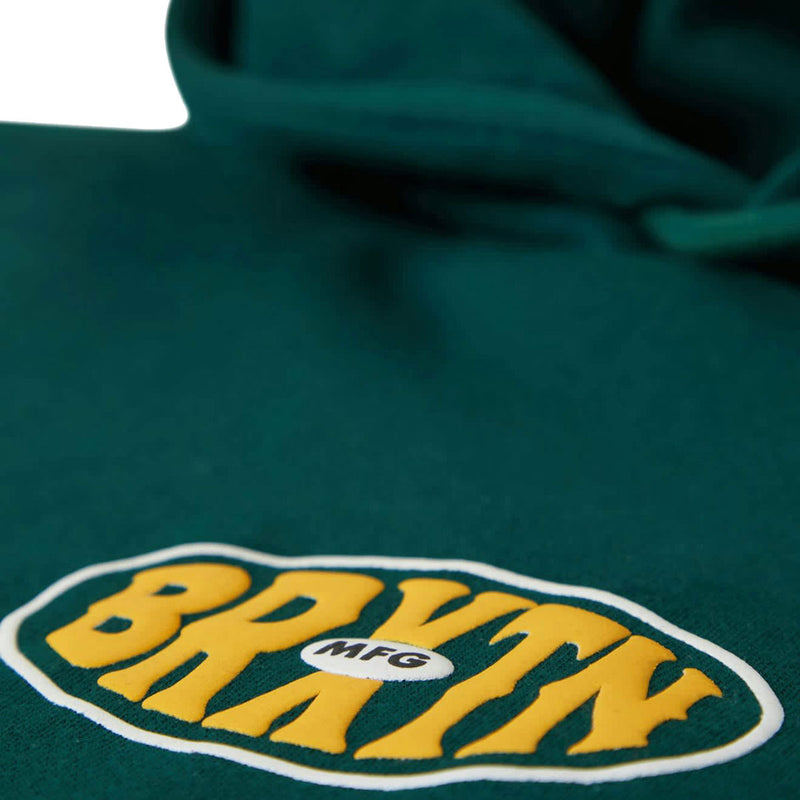 Brixton Largo Hoodie - Deep Emerald
