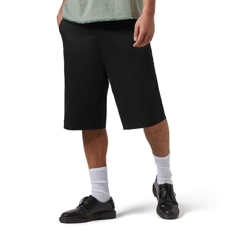 Brixton Choice Chino Baggy Shorts - Black