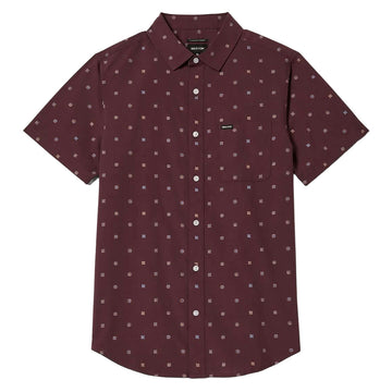 Brixton Charter Print Shirt - Port/Micro Geo