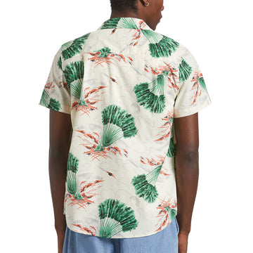 Brixton Charter Print Shirt - Vintage Palm Print