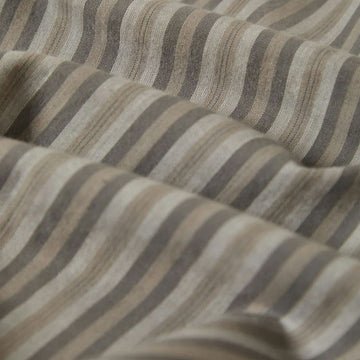 Brixton Charter Stripe Shirt - Charcoal Grey