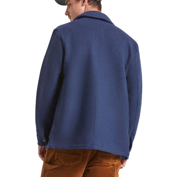 Brixton Shop Chore Coat Jacket - Mood Indigo