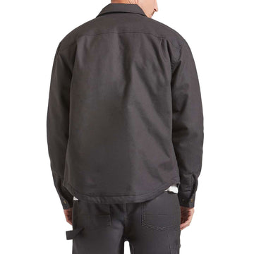Brixton Builders Stretch Lined Jacket - Washed Black/Red