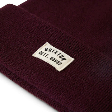 Brixton Woodburn Watch Beanie - Port