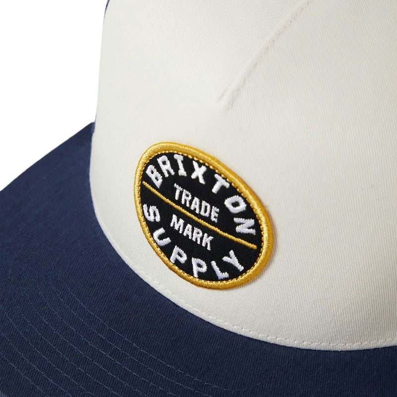 Brixton Oath Mp Trucker Hat - Mood Indigo/Off White/Mood Indigo