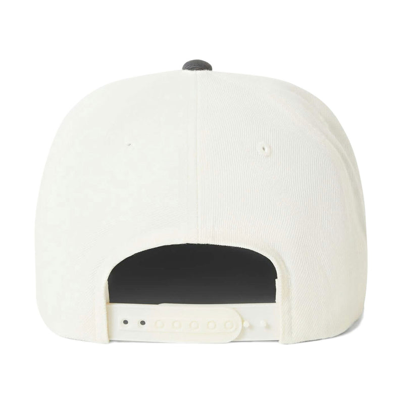 Brixton Lightning Mp Snapback Hat - Off White/Charcoal