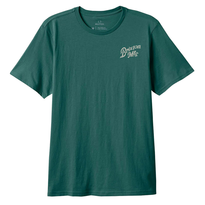 Brixton Rothwell Tailored T-Shirt - Night Sage
