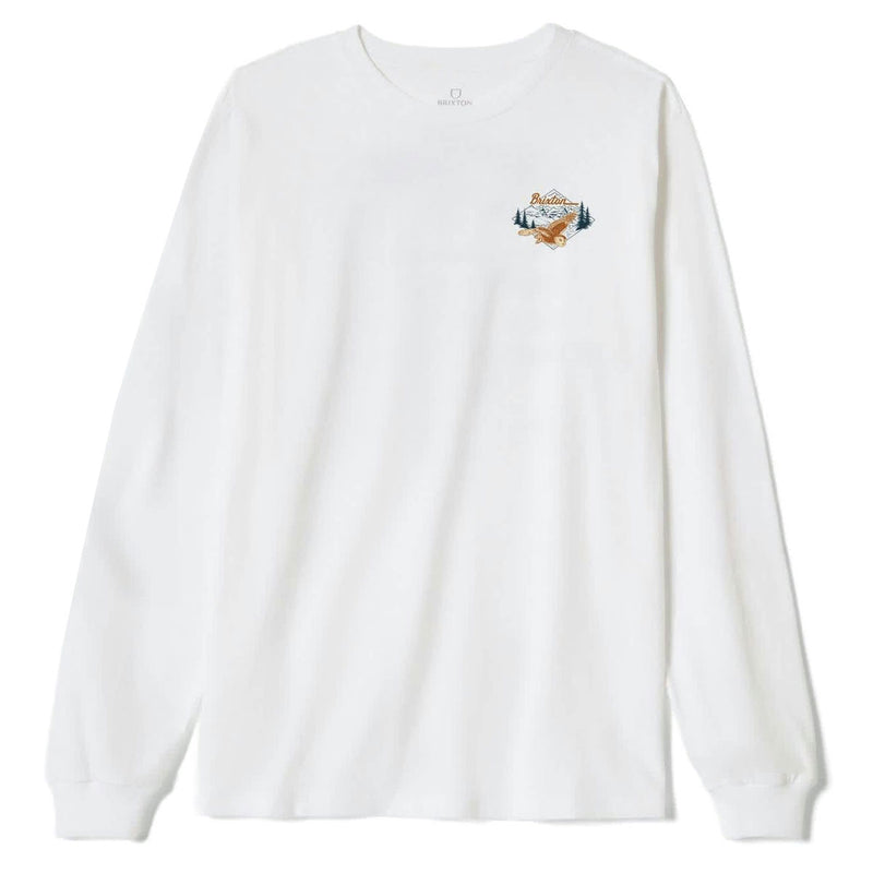 Brixton Driftway Long Sleeve T-Shirt - White