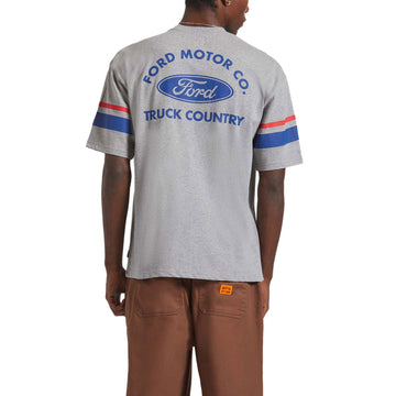 Brixton x Ford Truck Country Jersey - Heather Grey