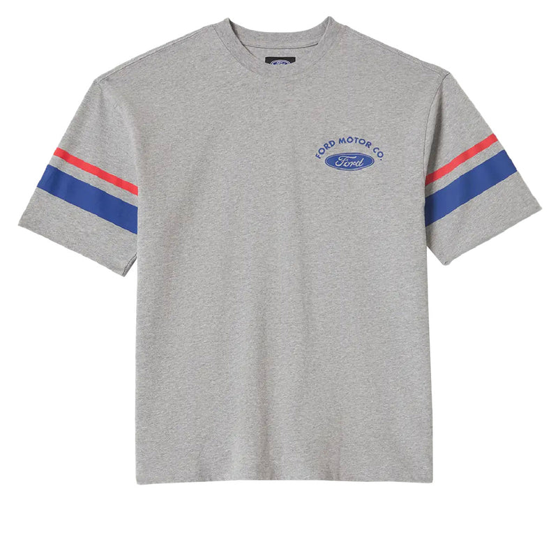 Brixton x Ford Truck Country Jersey - Heather Grey