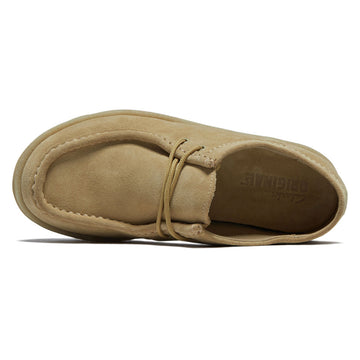 Clarks Meare Walla Shoes - Maple Suede