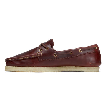 Clarks Womens Godney Boat Shoes - British Tan Leather