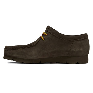 Clarks Wallabee GORE-TEX Shoes - Olive Suede