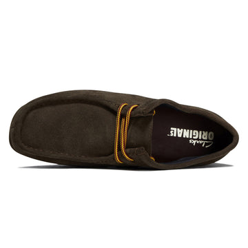 Clarks Wallabee GORE-TEX Shoes - Olive Suede