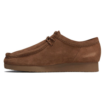 Clarks Wallabee Lite Shoes - Cola Suede
