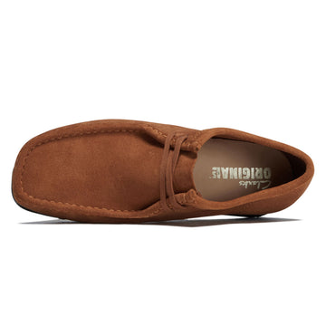 Clarks Wallabee Shoes - Ginger Suede