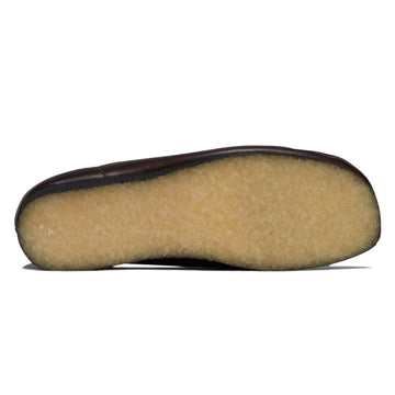 Clarks Wallabee Shoes - Dark Brown Leather
