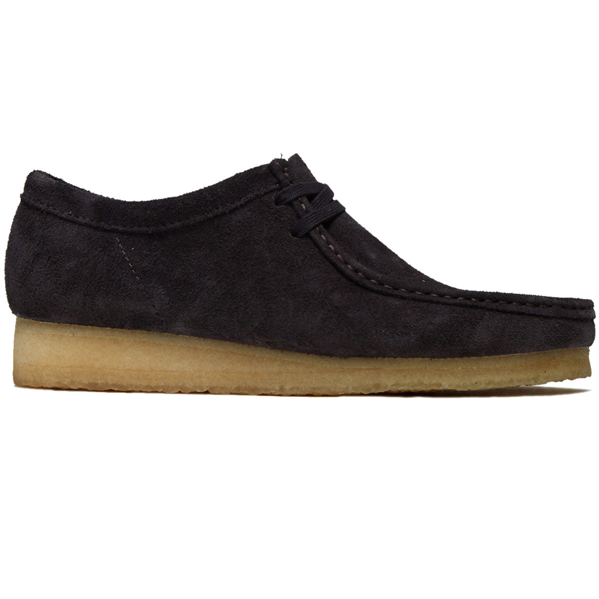 Clarks Wallabee Shoes - Brown Slate Suede image 1