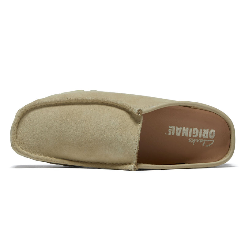 Clarks Wallabee Slip Shoes - Maple Suede
