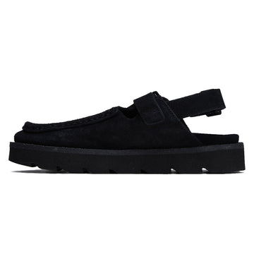Clarks Womens Meare Easy Shoes - Black Suede