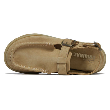 Clarks Womens Meare Easy Shoes - Maple Suede