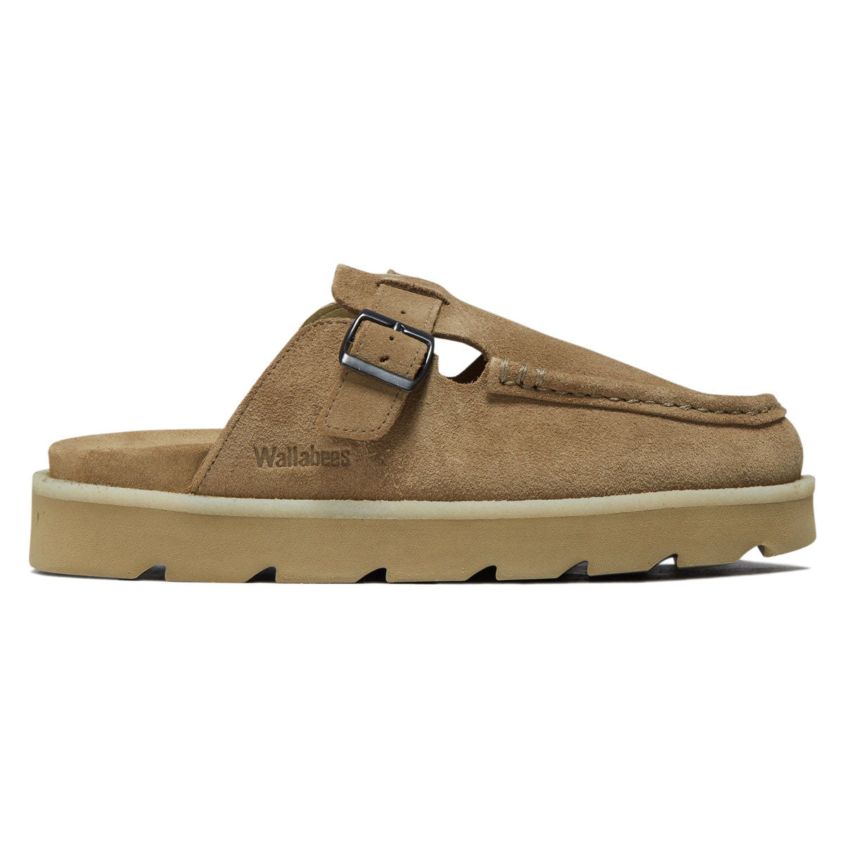 Clarks Meare Mocc Shoes - Sand Suede – CCS