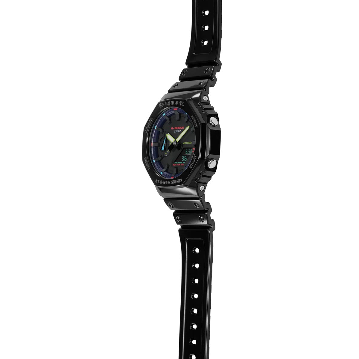 G-Shock GA2100RGB-1A Watch - Resin Black image 4