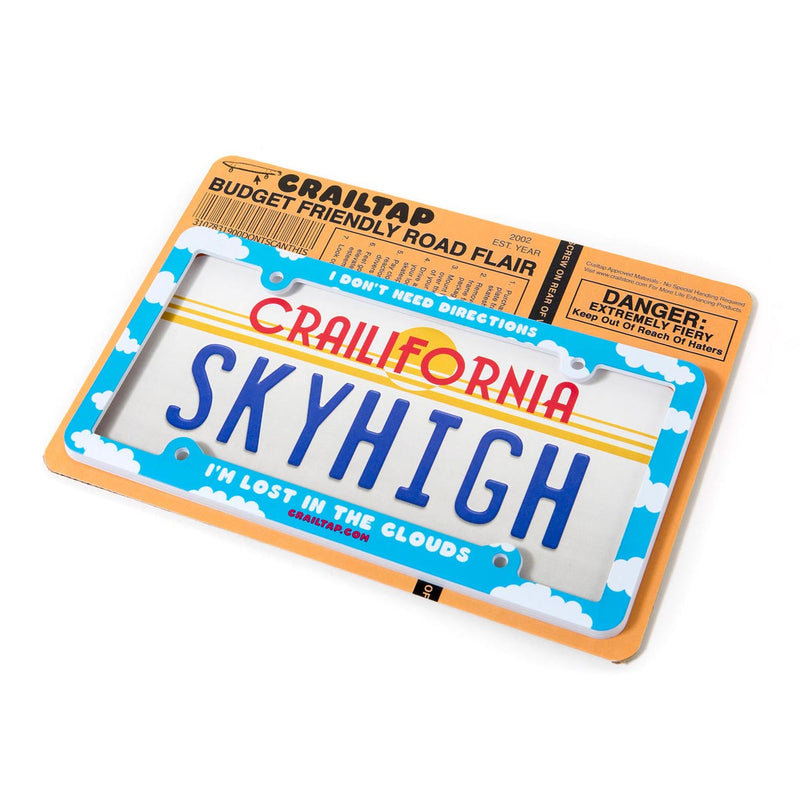 Crailtap Crailtap License Plate Frame - Multi Color