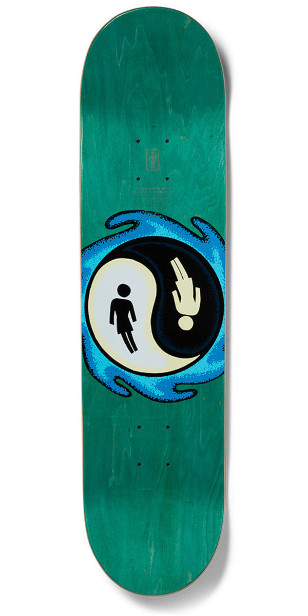 Girl Yin-Yang Bannerot Skateboard Deck - 8.25