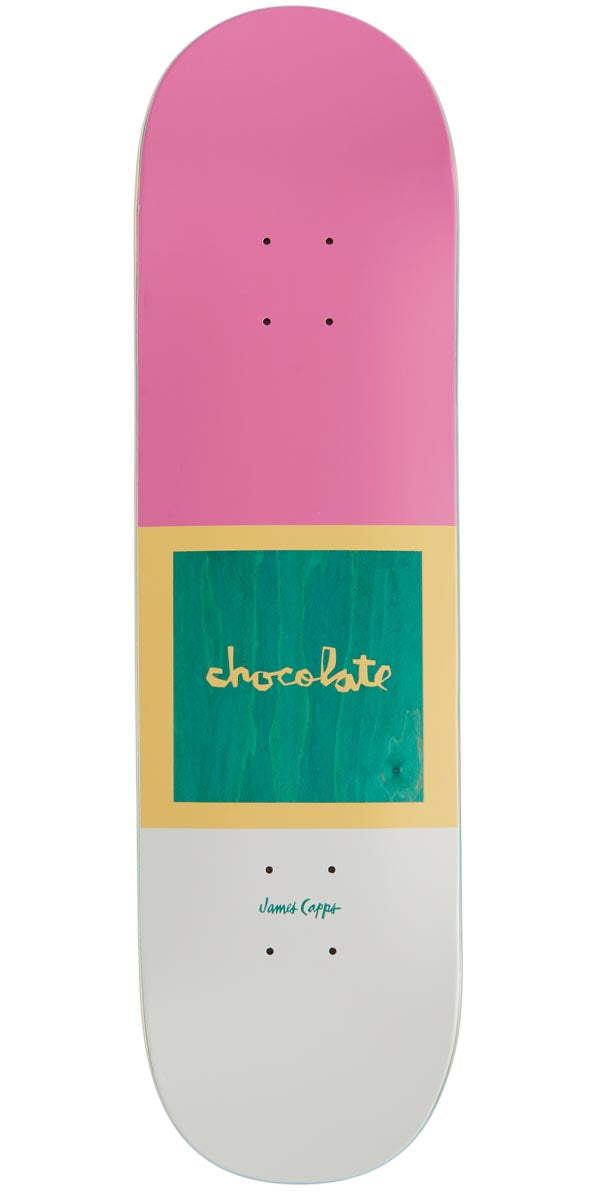 Chocolate OG Square Capps Skateboard Deck - 8.125