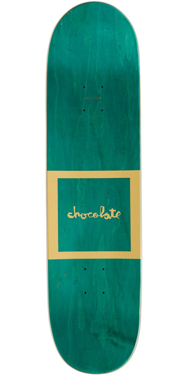 Chocolate OG Square Capps Skateboard Deck - 8.50