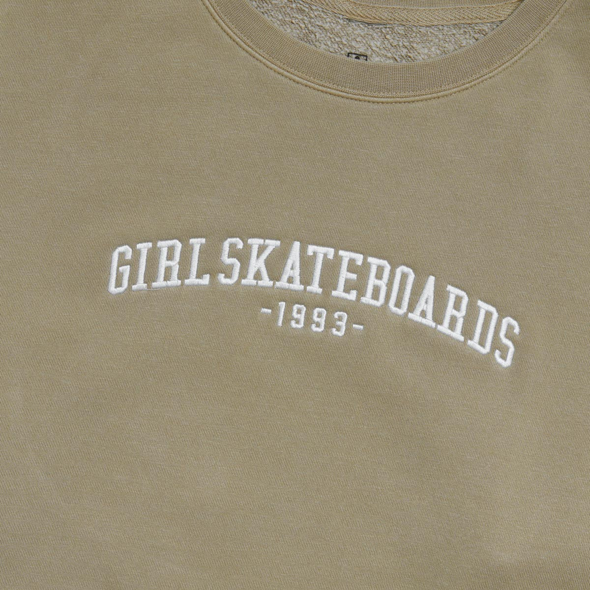 Girl Team Crew Sweatshirt - Pigment Sandstone image 2
