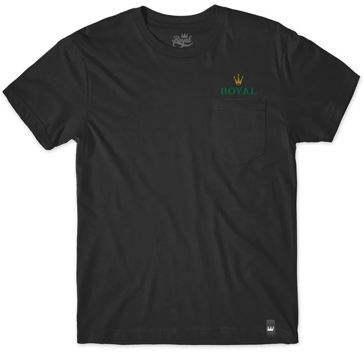 Royal Rollie Pocket T-Shirt - Black image 1