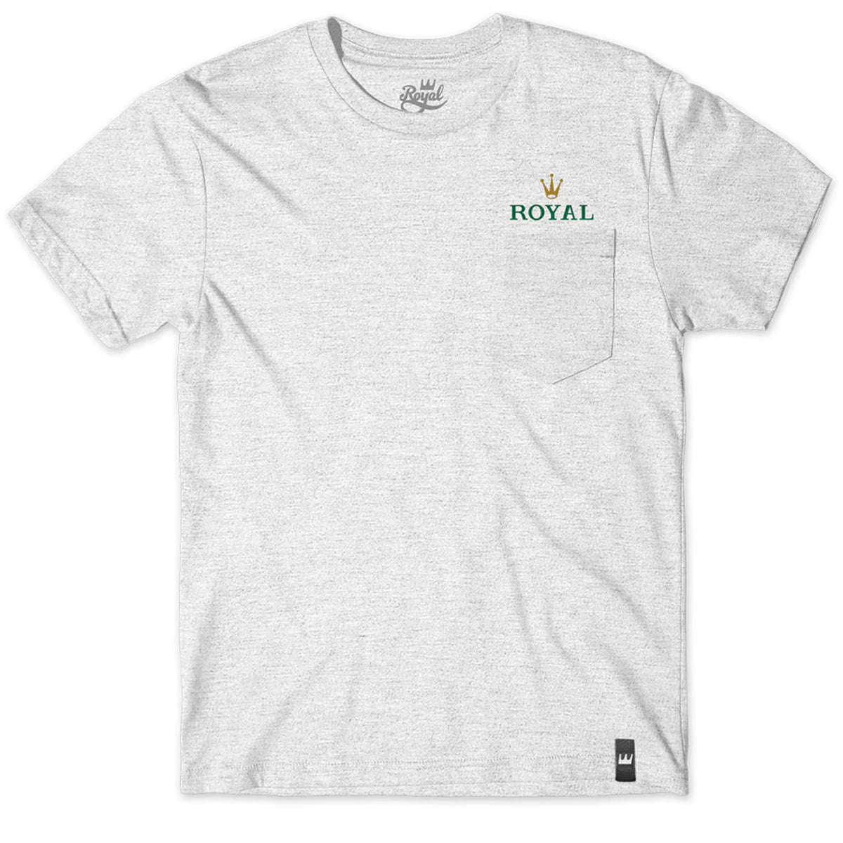 Royal Rollie Pocket T-Shirt - Heather Grey image 1