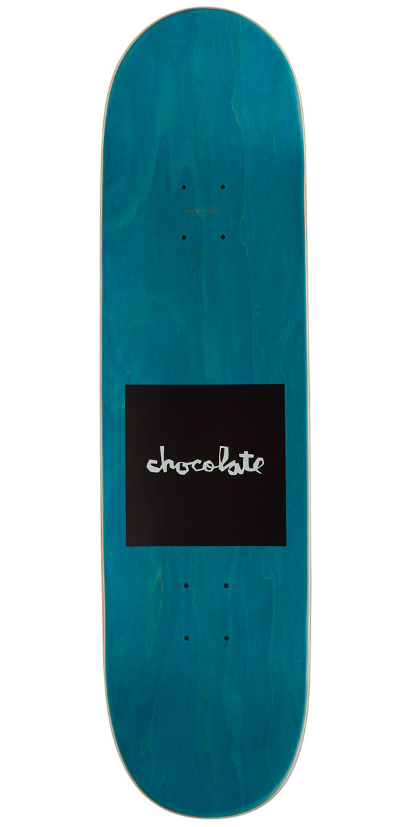 Chocolate OG Square Capps Skateboard Complete - Blue/Cream - 8.50