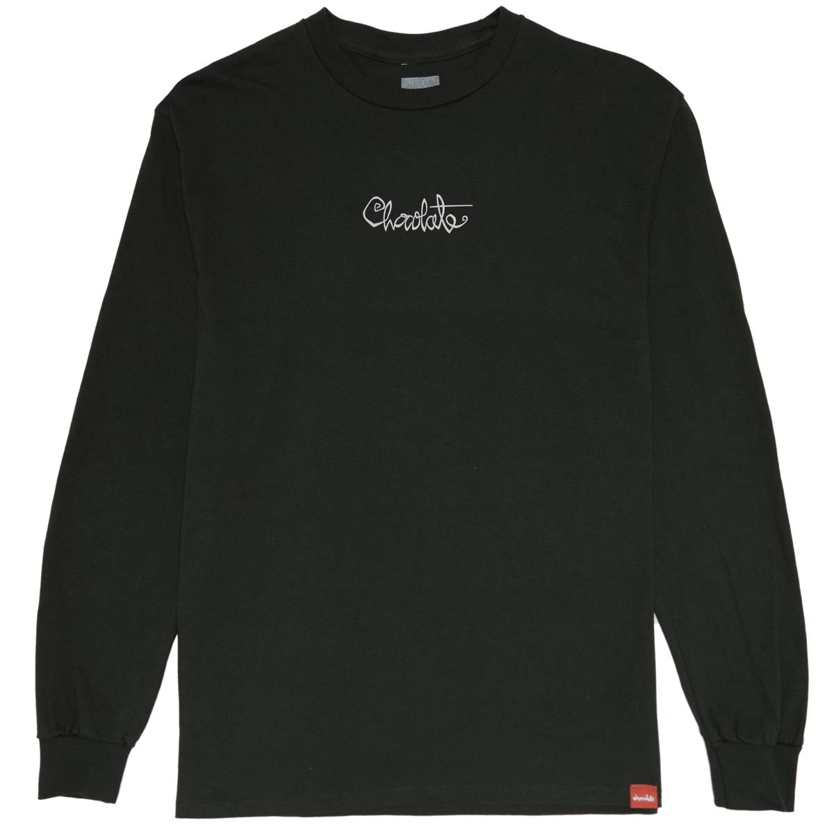 Chocolate Script Long Sleeve T-Shirt - Forest image 1