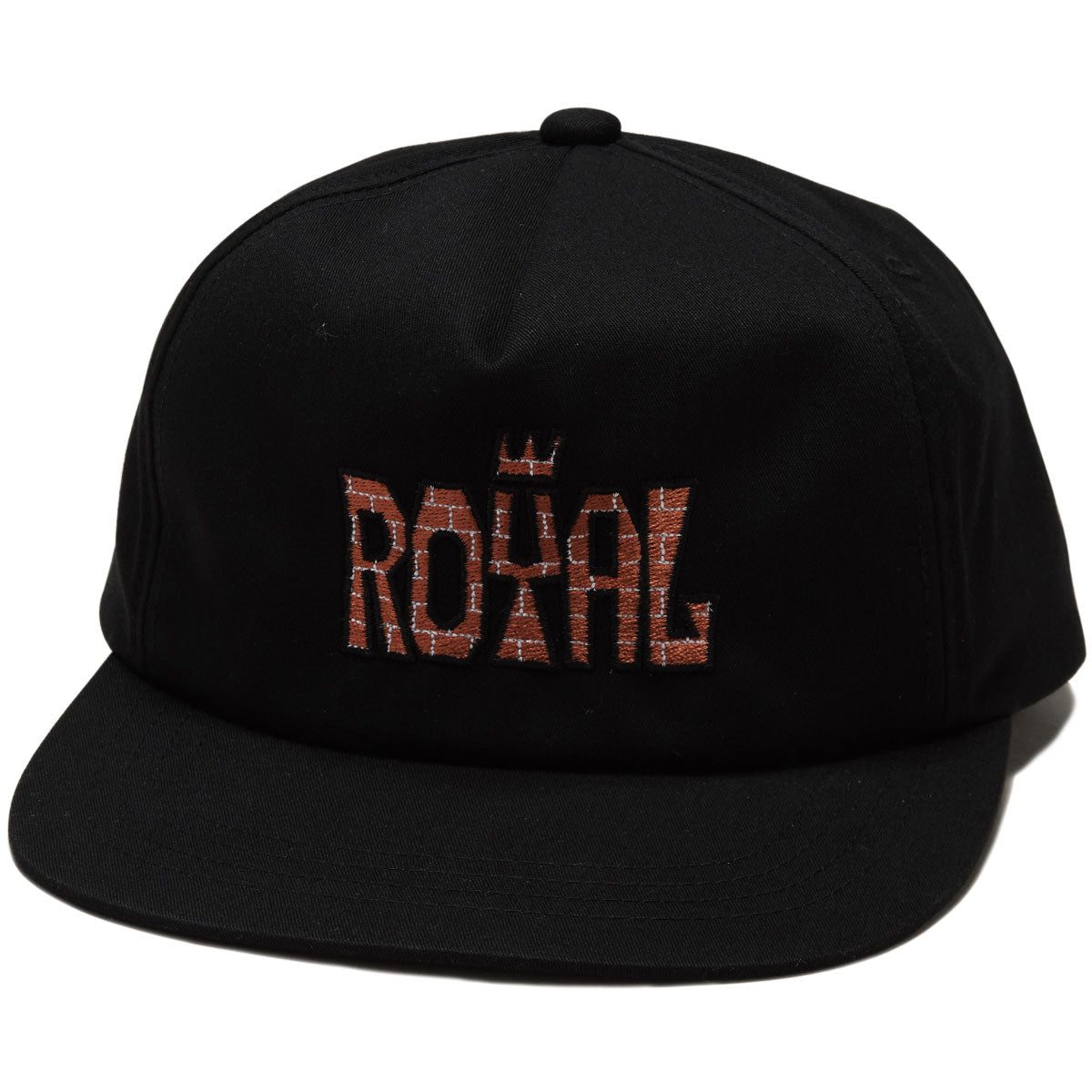 Royal Doggy Snapback Hat - Black image 1