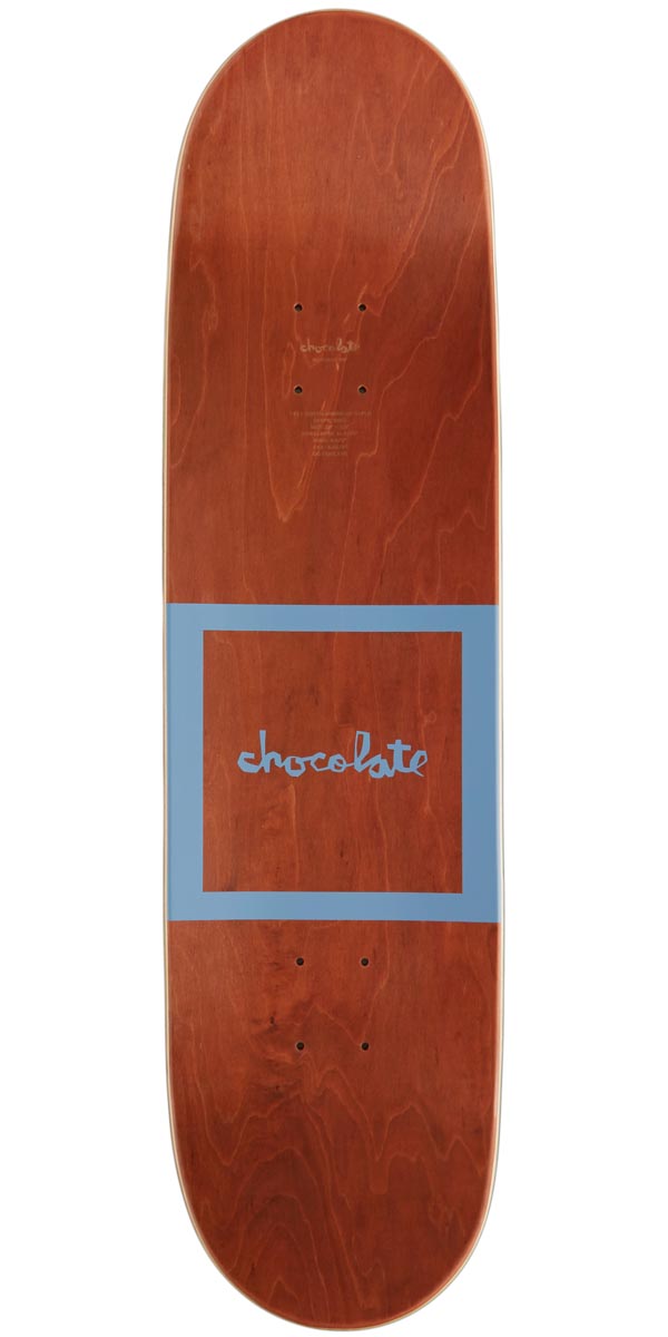 Chocolate OG Square Fernandez Skateboard Deck - Olive/Black - 8.50