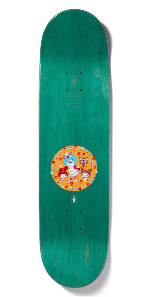 Girl x Hello Kitty And Friends Gass Skateboard Deck - 8.50