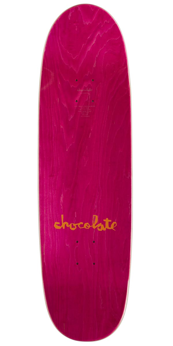 Chocolate OG Chunk Tershy Couch Skateboard Deck - Peach - 9.25