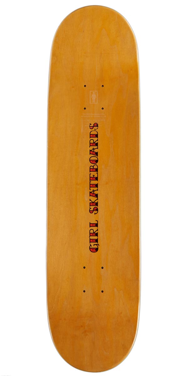 Girl Man's Ruin Gass Skateboard Deck - 8.25