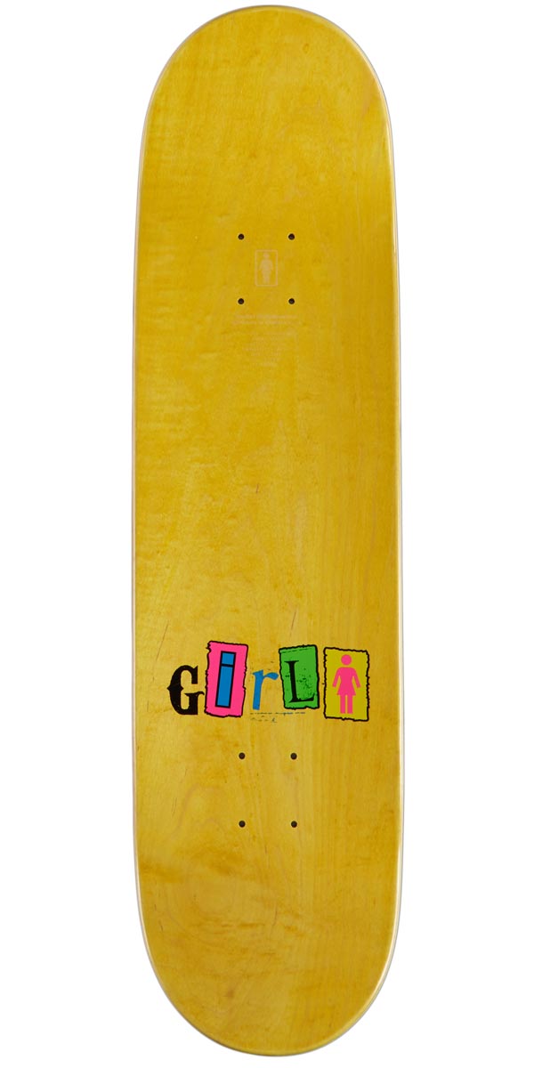 Girl Out To Lunch Geering Skateboard Deck - 8.00